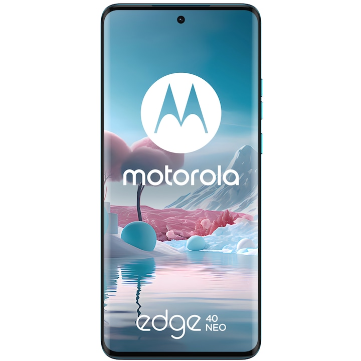 Смартфон Motorola Edge 40 Neo, 256GB, 12GB RAM, 5G, Caneel Bay