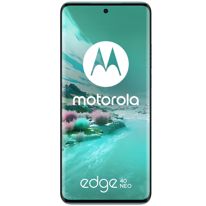 Смартфон Motorola Edge 40 Neo, 256GB, 12GB RAM, 5G, Soothing Sea