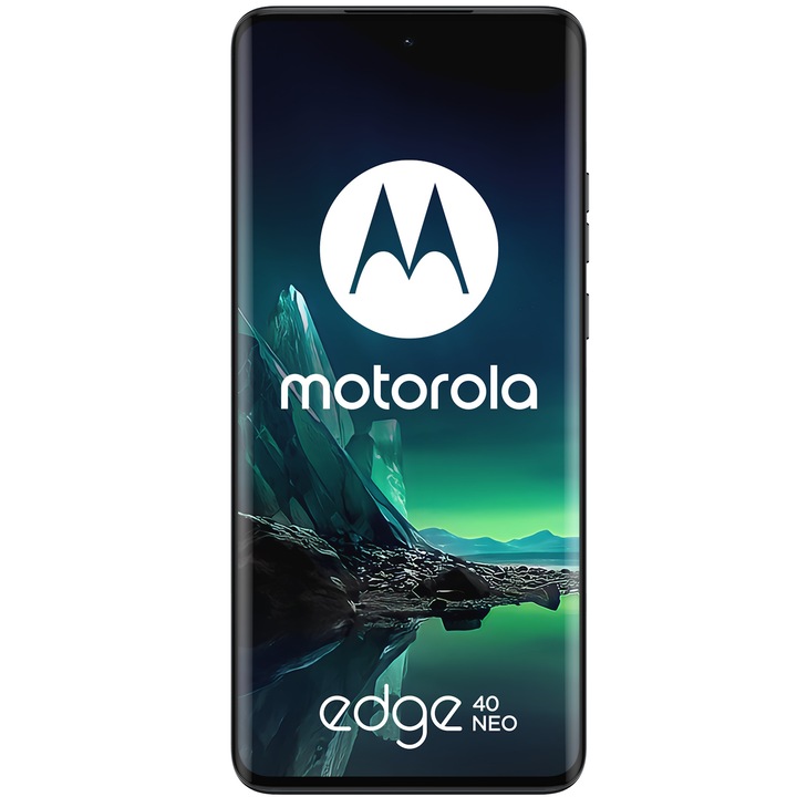 Motorola Edge 40 Neo mobiltelefon, Dual SIM, 256GB, 12GB RAM, 5G, fekete