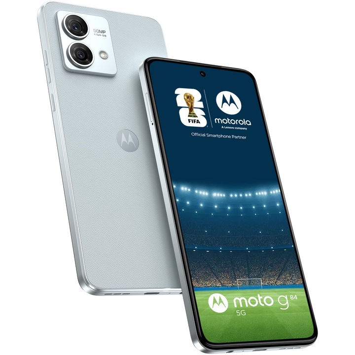 Смартфон Motorola Moto g84, 256GB, 12GB RAM, 5G, Marshmallow Blue