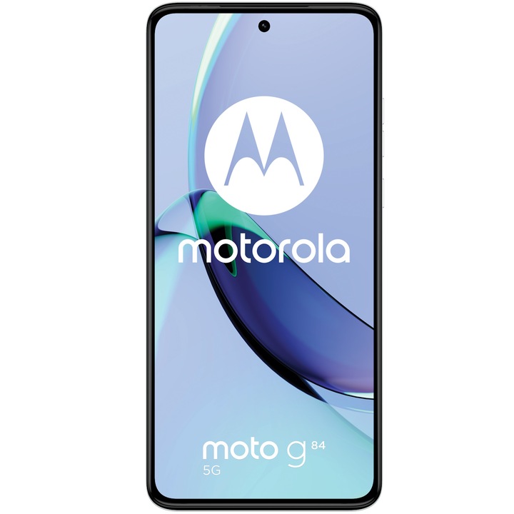 Telefon mobil Motorola Moto g84, Dual SIM, 256GB, 12GB RAM, 5G, Marshmallow Blue