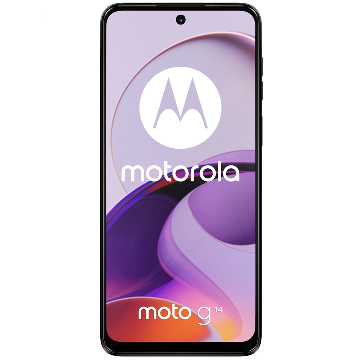 Motorola Moto g14 Mobiltelefon, Dual SIM, 128GB, 4GB RAM, Halványlila