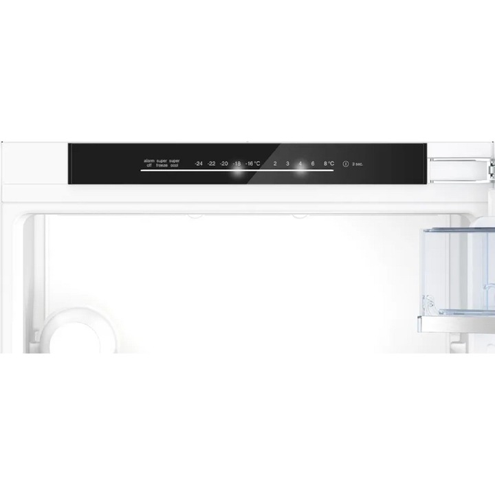 Combina frigorifica incorporabila NEFF 3KI7863DD0, N 70, Clasa D, 177.2x55.8cm, No Frost, Raft Bottle Flex 2 in 1, Eco Air Flow, Soft Close flat hinge, Rafturi reglabile din sticla, LED with Soft Start