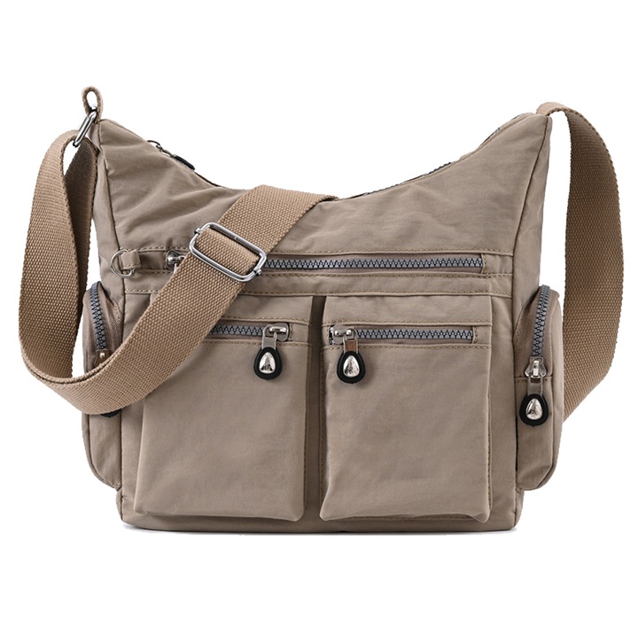 Női táska, JedBsetzt, Nylon, Bézs