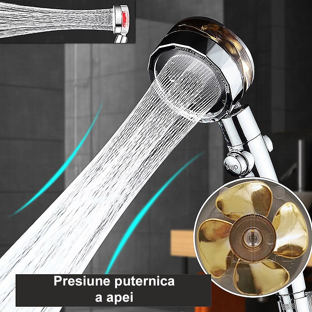 Para Cap de Dus SIKS cu Elice si Jet Turbo Tip Vortex Cu Presiune ...