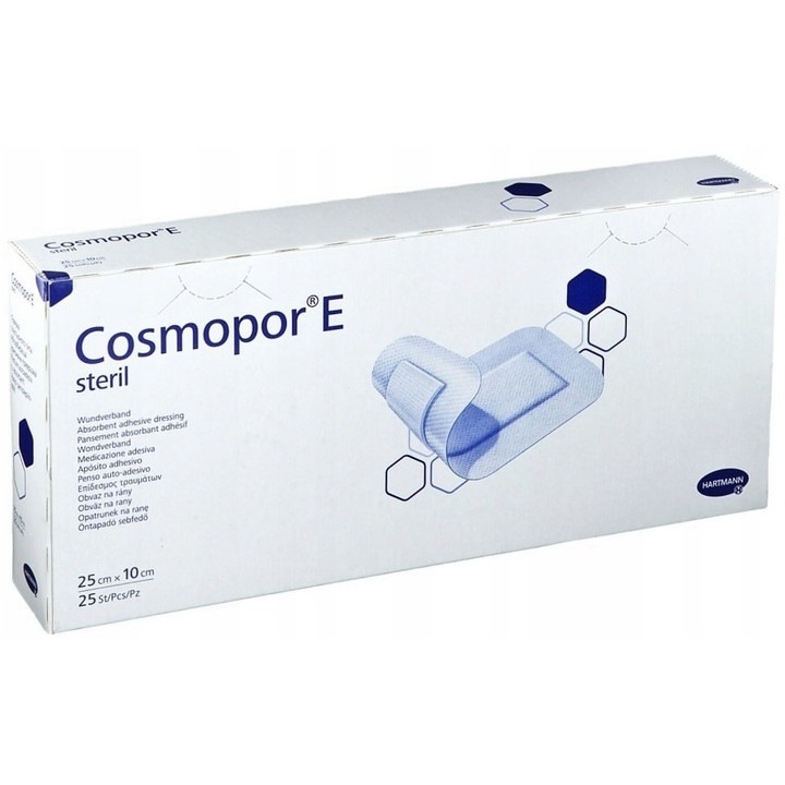 Pansamente adezive sterile, Hartmann, 25x10cm, 25buc