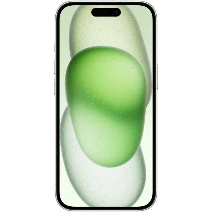Telefon mobil Apple iPhone 15, 128GB, 5G, Green