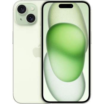 Telefon mobil Apple iPhone 15, 128GB, 5G, Green Telefon mobil Apple iPhone 15, 128GB, 5G, Green