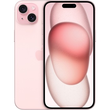 Telefon mobil Apple iPhone 15 Plus, 256GB, 5G, Pink Telefon mobil Apple iPhone 15 Plus, 256GB, 5G, Pink