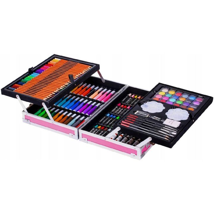 Set de pictura si desen pentru, Logit, Blake145, 145 piese, Multicolor