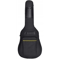 Husa Chitara Acustica, Clasica si Electrica, Material Impermeabil, 107cm x 41,5cm, Negru