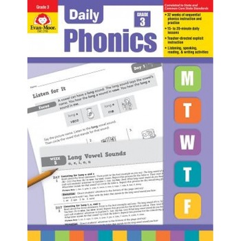 Daily Phonics, Grade 3, Joy Evans (Author) Daily Phonics, Grade 3, Joy Evans (Author)