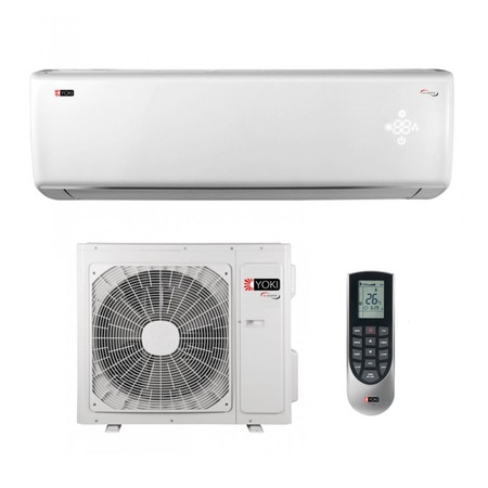 Aer conditionat Yoki KW18IG1 Inverter 18000 BTU, Clasa A++, Auto curatare, Timer, Auto diagnoza, dezghetare inteligenta, Functie turbo