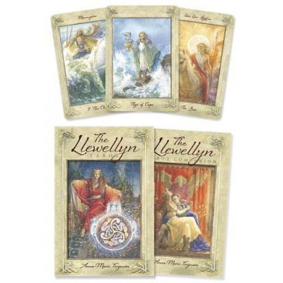 The Llewellyn Tarot [With BookWith Tarot Bag] - Anna Marie Ferguson