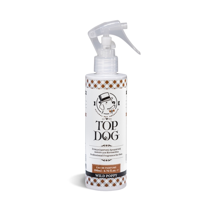 Parfüm kutyáknak Wild Poppy, Top Dog, 200 ml