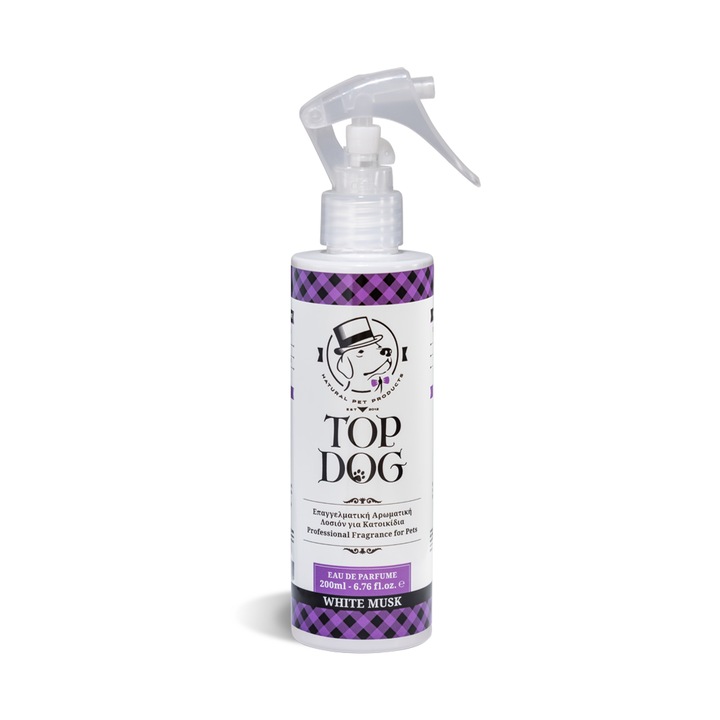 Parfüm kutyáknak White Musk, Top Dog, 200 ml