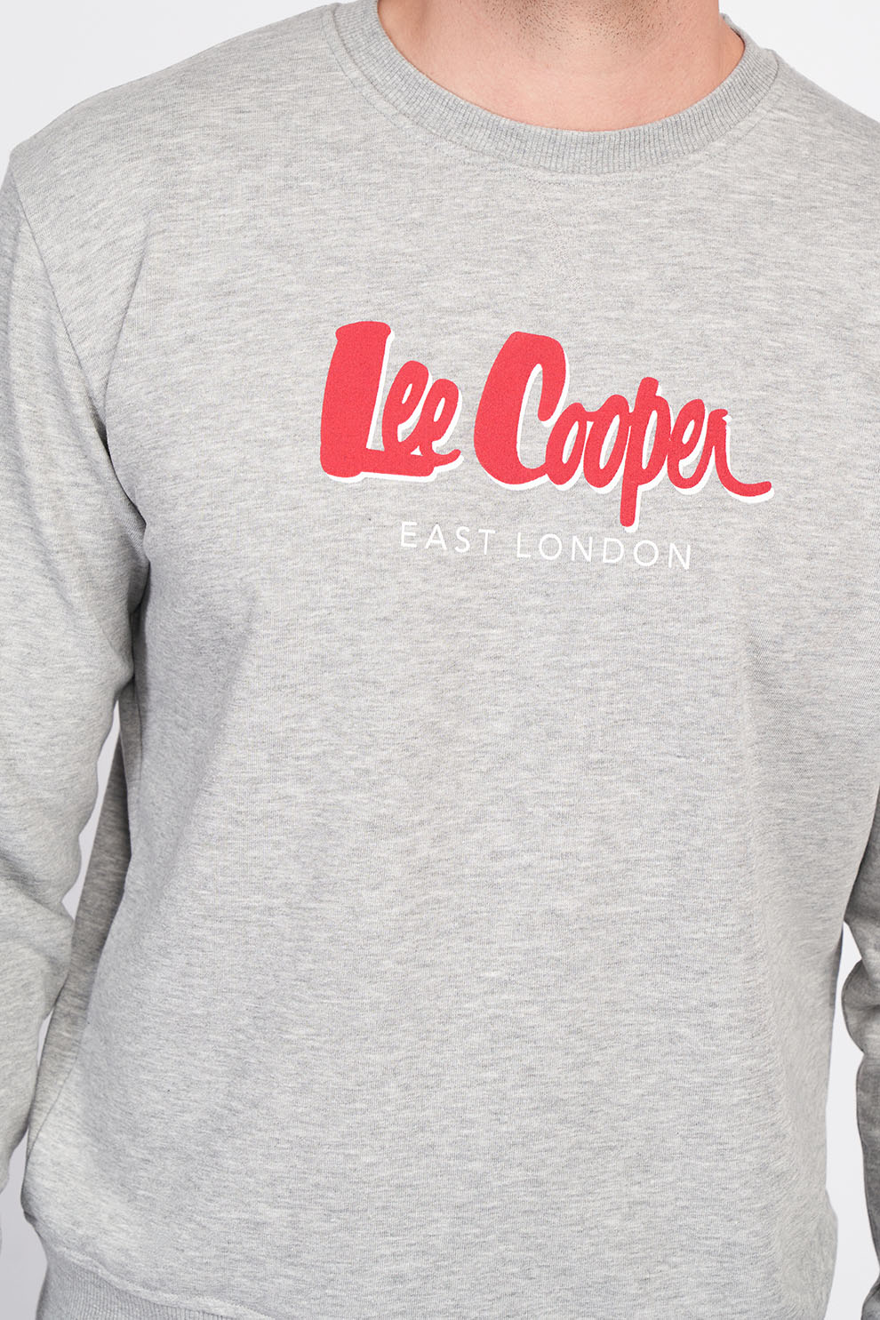Lee Cooper - Jogging fille imprimé logo - Gris - Kiabi - 22.43€