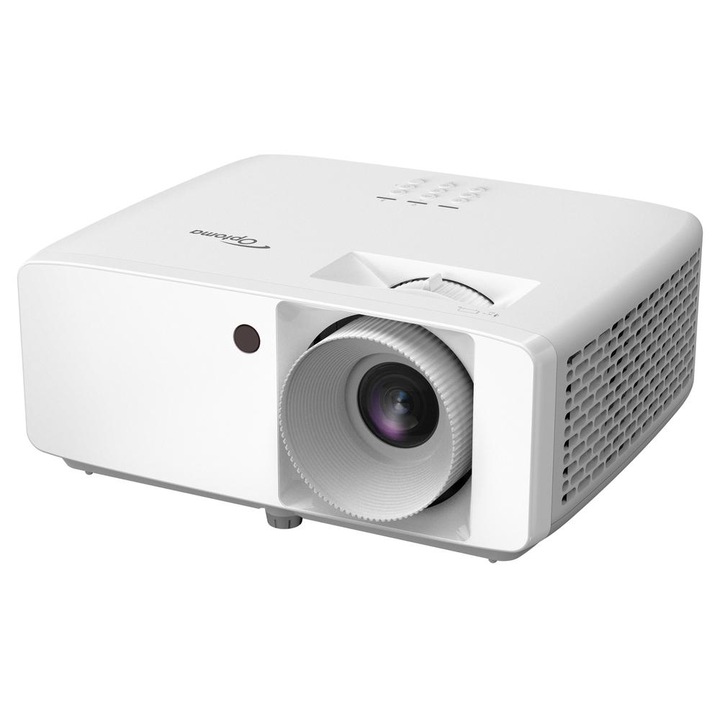 Videoproiector laser Optoma HZ40HDR, FullHD 1080p, 4000 lumeni, alb