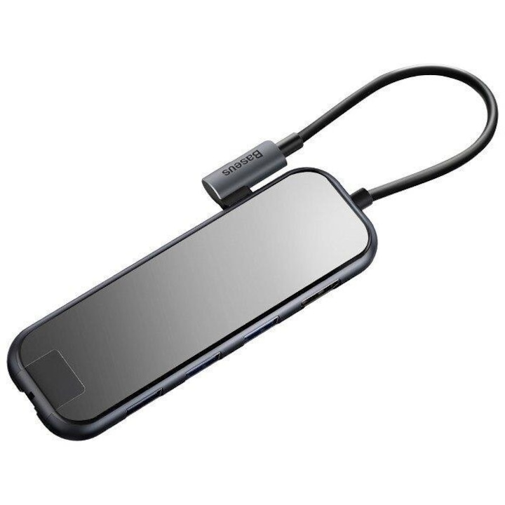 Hub Baseus CAHUB-DZ0G (Lack; 3x USB 3.0; navy blue color)