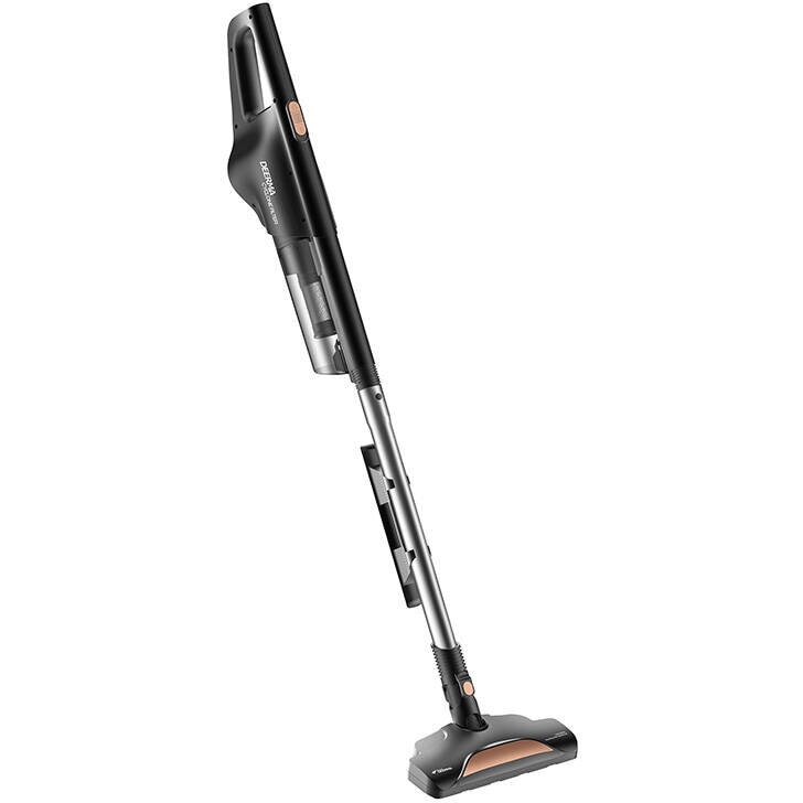 Aspirator vertical Deerma DX600, Cu fir, 600W, 16000Pa, Capacitate colectare 0.8L, Lungime cablu 4.5m, Negru
