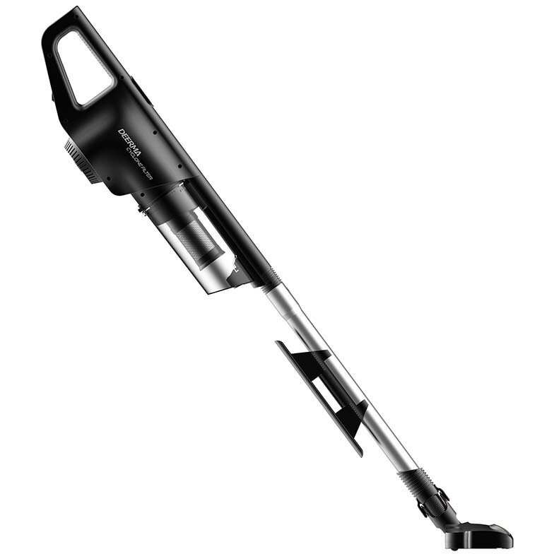 Aspirator vertical Deerma DX600, Cu fir, 600W, 16000Pa, Capacitate colectare 0.8L, Lungime cablu 4.5m, Negru