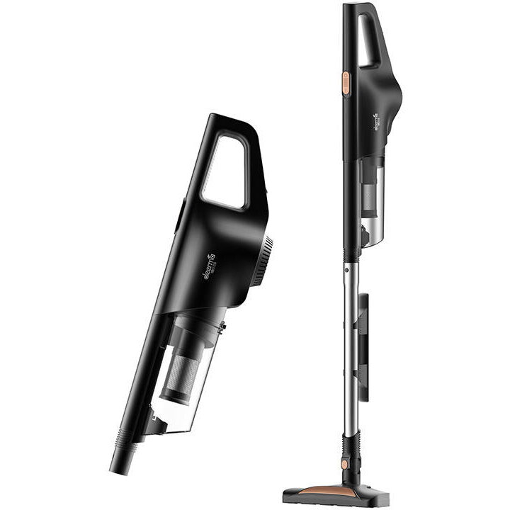 Aspirator vertical Deerma DX600, Cu fir, 600W, 16000Pa, Capacitate colectare 0.8L, Lungime cablu 4.5m, Negru