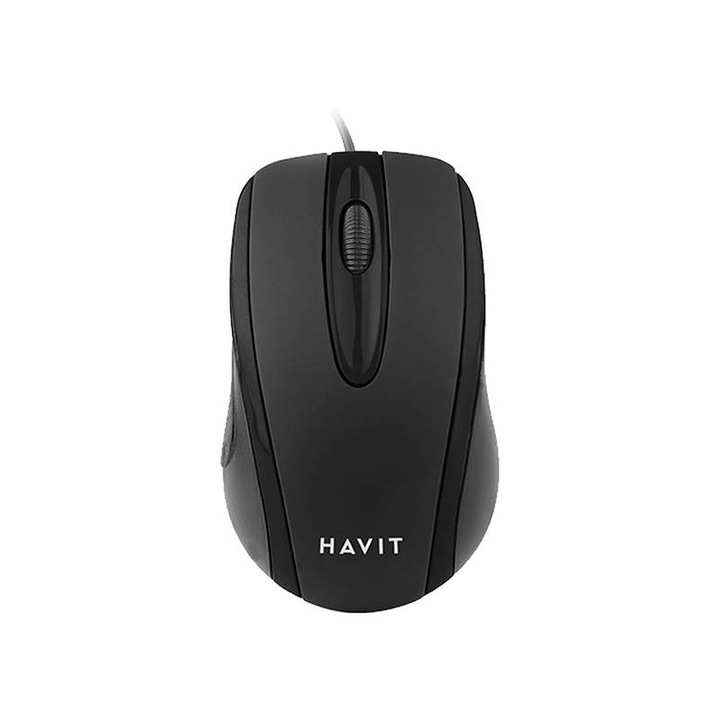 Mouse universal, Havit, USB 2.0, Negru