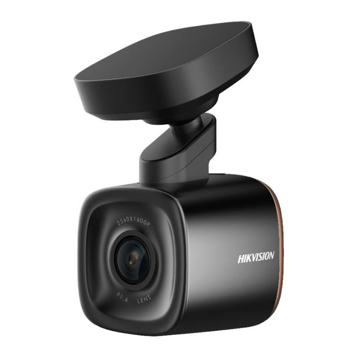 Видеорекордер, Hikvision, 1600 p /30 fps, 52 x 50.4 x 51.9 mm, 5 W, черен
