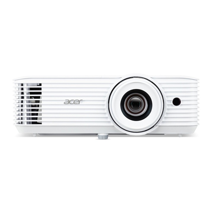 Видео проектор Acer P5827a, 3840 x 2160 пиксела, 16:9, 4000 lm, DLP 3D, 5000 ч, Wi-Fi, Бял