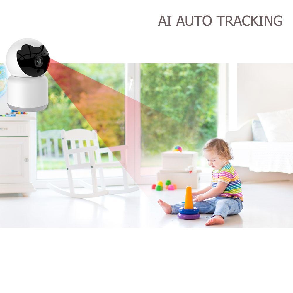 Camera de interior 2MP mini wirelees, 1080p supraveghere camera pentru ...