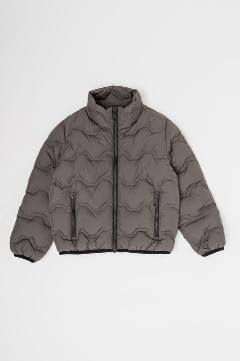 Colmar, Geaca cu umplutura de puf si aspect matlasat, Kaki, 130 CM