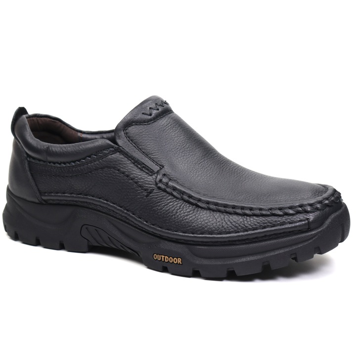 Pantofi barbati 9816 negru, Mels, 40 EU