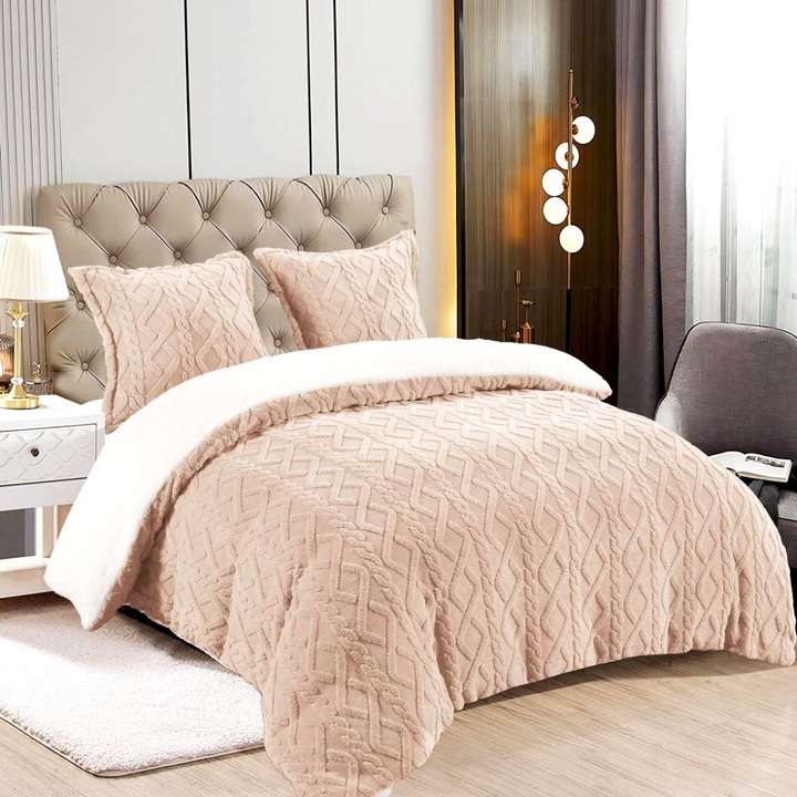 Pilota Cocolino groasa cu blanita 200x230 cm, 2 fete de perna, 5 kg, PCB823