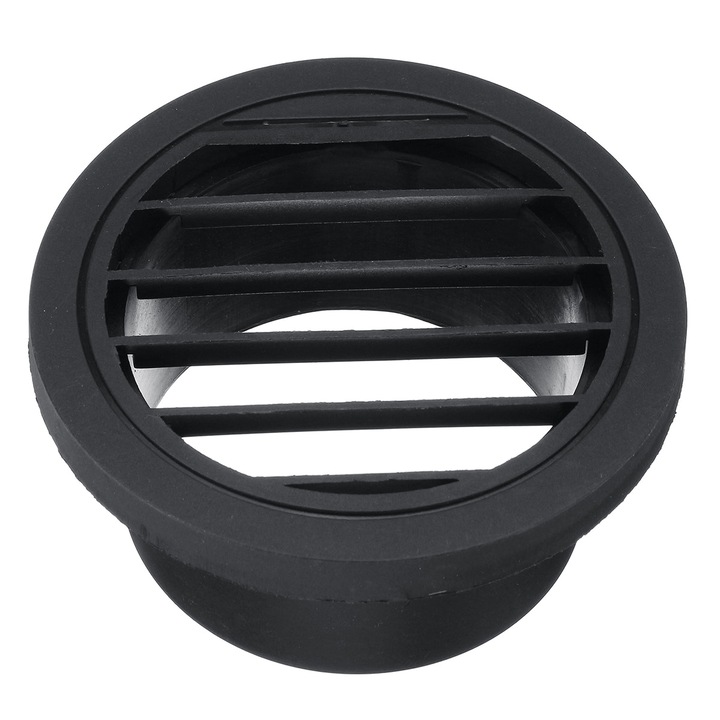 Kipufogó rács, Műanyag, 75mm, Fekete