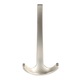 Agatatoare cuier Eclipse, finisaj nichel periat, 120x60x33 mm