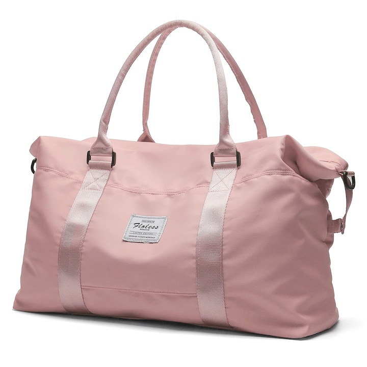 Пътна чанта, MWAOWM, Мултифункционална, 27x55x18 см, Розова