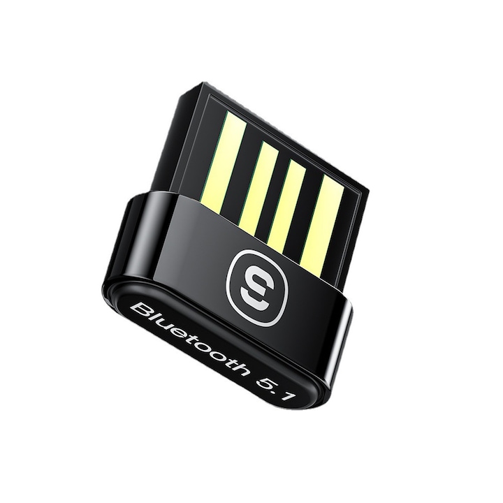 Adaptor USB Bluetooth 5.1, Sunmostar, Negru