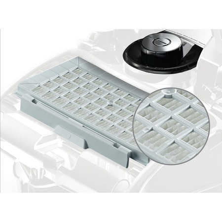 Aspirator cu sac Bosch BGB8A32W, 5l, 650 W, Filtru igienic PureAir, Perie pardoseala, clase performante A/A/C/A, Alb