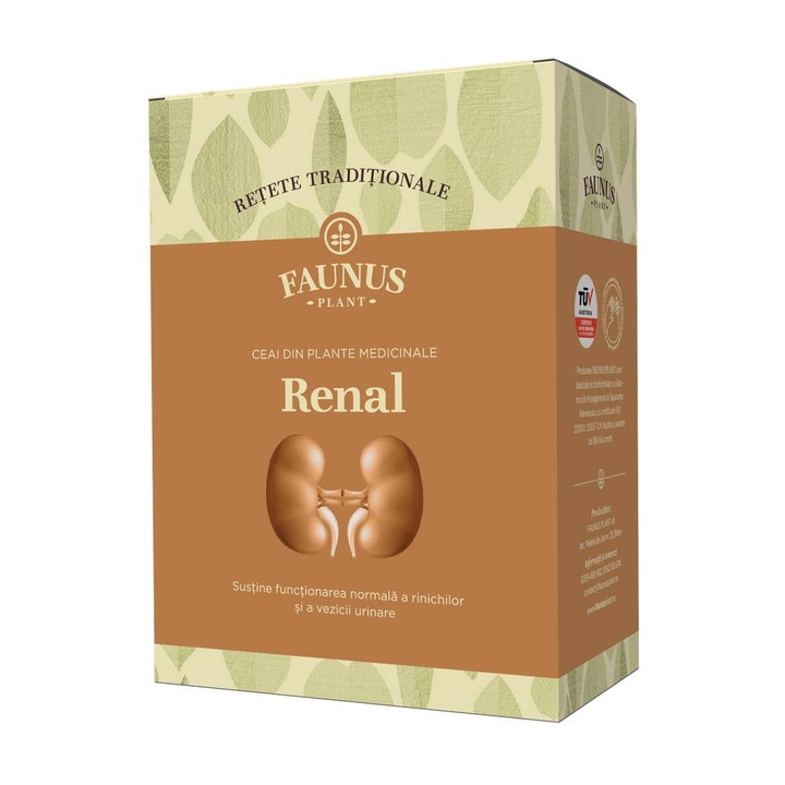 Ceai “Retete Traditionale” Renal, 180G, Faunus Plant