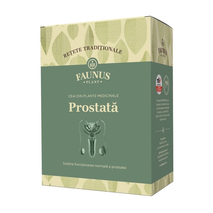 Ceai “Retete Traditionale” Prostata, 180G, Faunus Plant