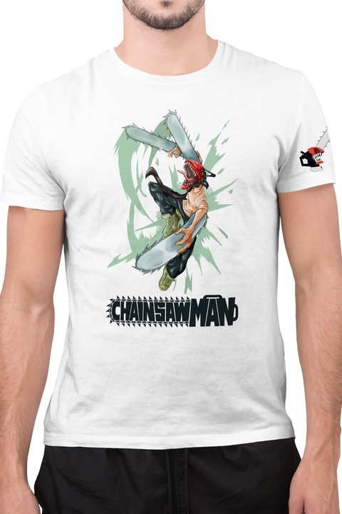 Férfi Póló Chainsaw Man Denji Manga Comedy Horror