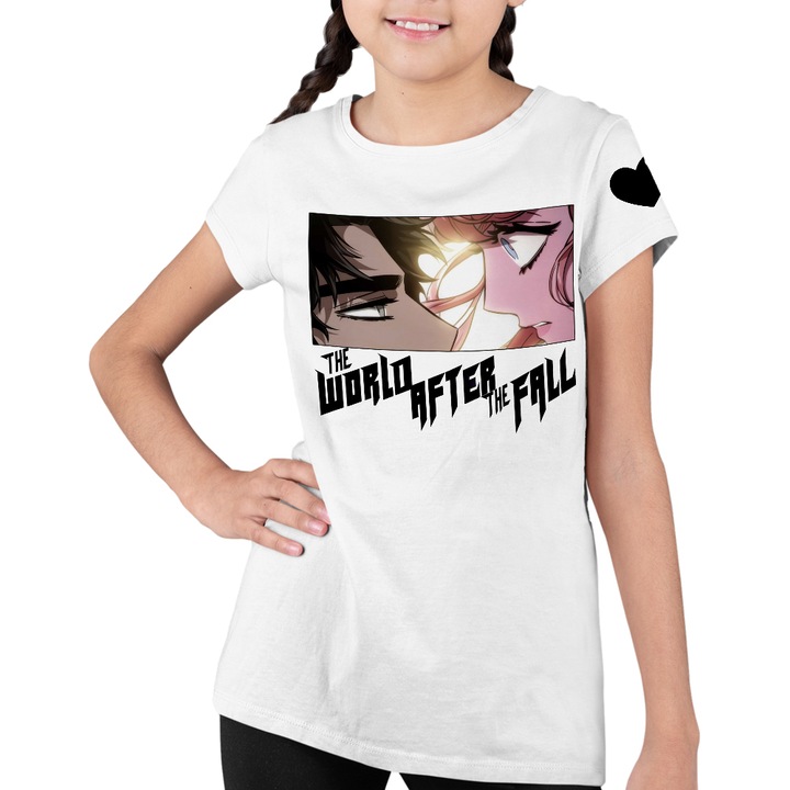 Gyerek Póló Lányok The World After the Fall Jaehwan Han Seoyul Couple