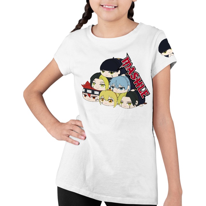 Gyerek Póló Lányok Mashle Magic and Muscles Mash Barett Chibi Anime