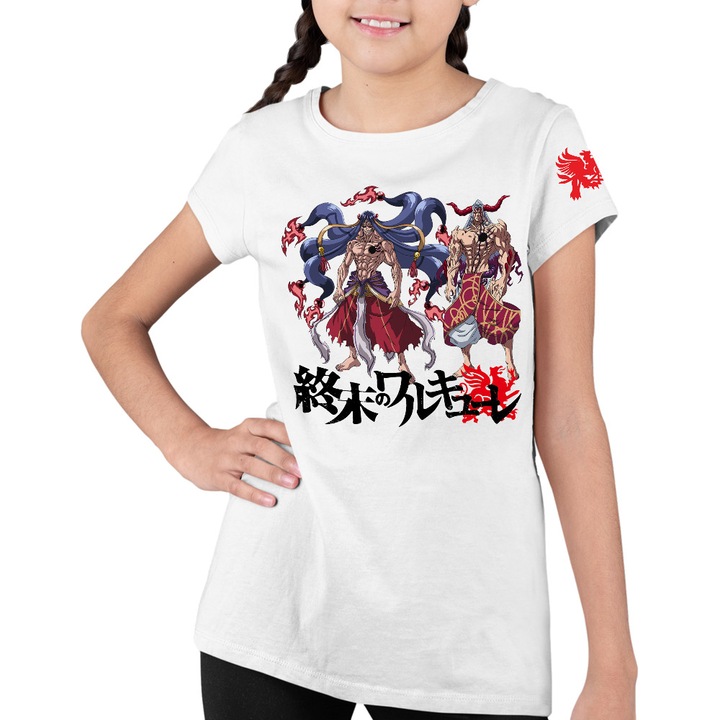 Gyerek Póló Lányok Record of Ragnarok Zerofuku Hajun