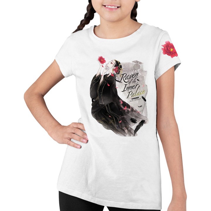 Gyerek Póló Lányok Raven of the Inner Palace Flower Princess Novel