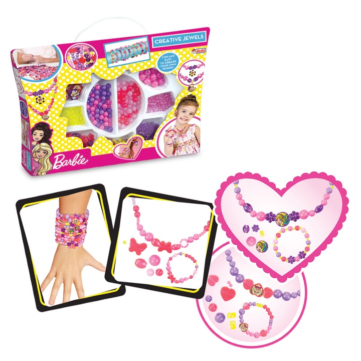 Set creatie Barbie - Margele cu geanta de mana