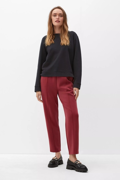 Pulover dama, S.Oliver, Bumbac, Negru, XL