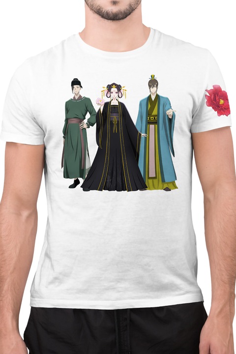 Férfi Póló Raven of the Inner Palace Ryuu Jusetsu Onkei Ka Koushun