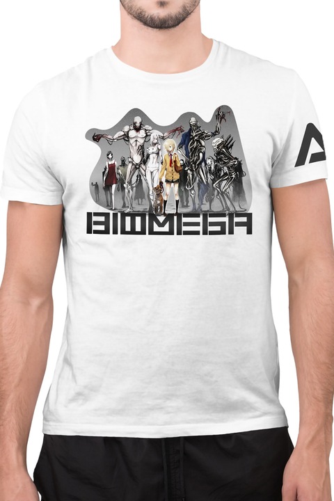 Férfi Póló Biomega Cyberpunk Apocalypse Manga Monsters