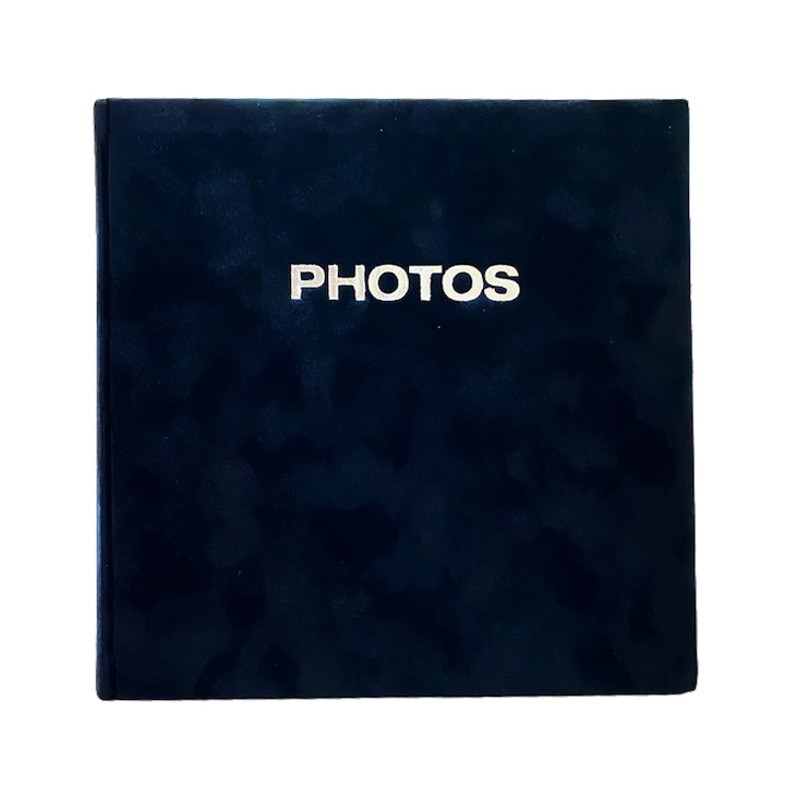 Album foto catifea, PROCART, stocare 200 fotografii, 10x15 cm, spatiu notite, negru